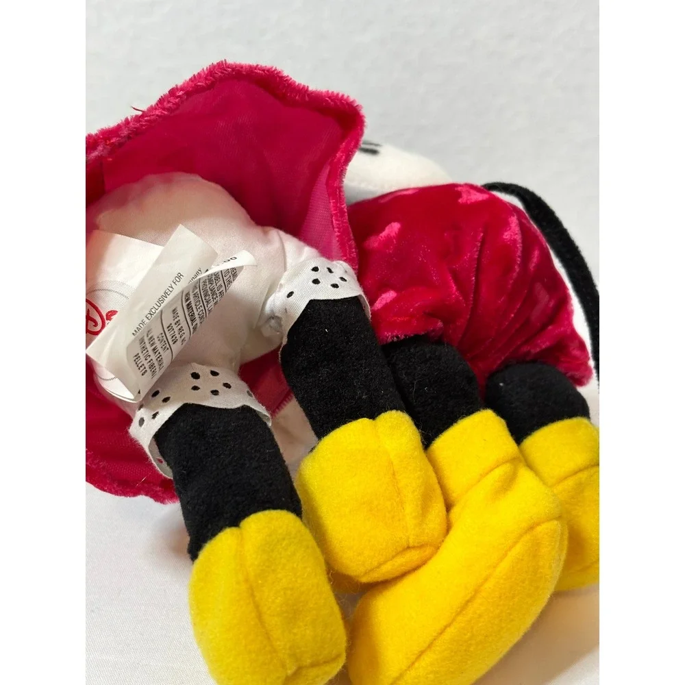 Disney Store Mickey Minnie Mouse Huggers Bean Bag Plush Valentine 8 Inch DN30901